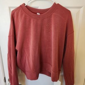 NWT Lululemon Perfectly Oversized Crop Crew Sz 10